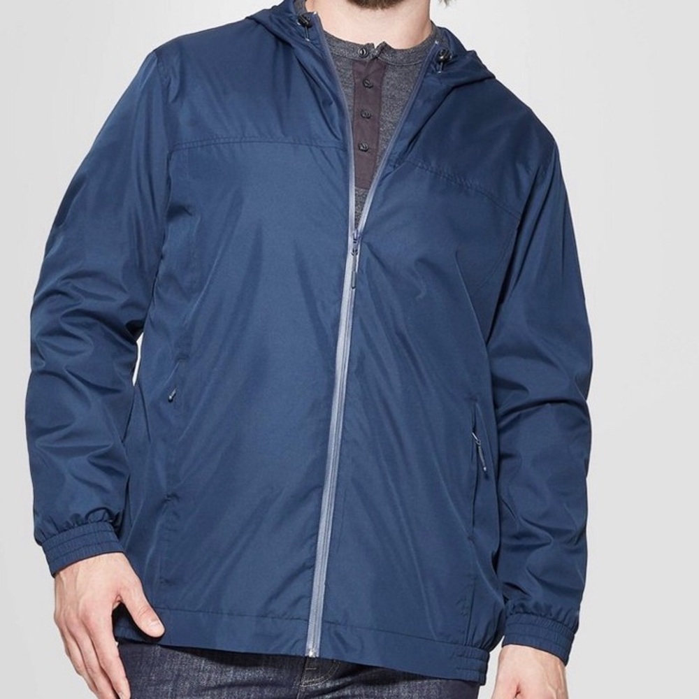 Goodfellow & Co. Navy Lightweight Hoodie Jacket
